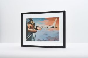 Авторская открытка "Аэрофобия"